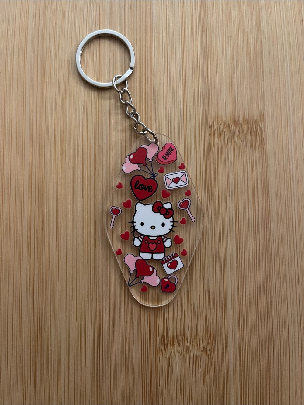 Hello Kitty Acrylic Keychains - Set of 10 - Perfect for gifts